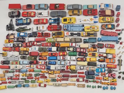 Lot 514 - A large crate of playworn vintage and model...