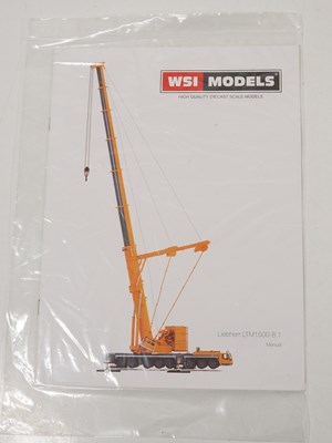 Lot 525 - WSI MODELS - A 1:50 Scale 51-2003 Liebherr LTM...