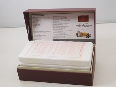 Lot 527 - A CMC M-100-017 1/18 scale diecast Bugatti...