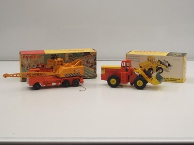 Lot 532 - DINKY pair of construction-related diecast...