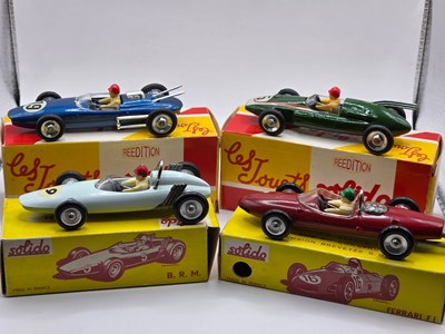 Lot 536 - SOLIDO - A pair of diecast Formula 1 cars...
