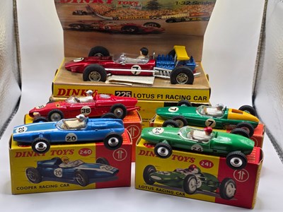 Lot 537 - DINKY - A group of diecast Formula 1 cars...