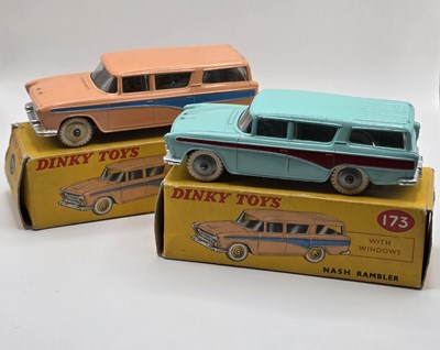 Lot 539 - DINKY - A pair of diecast 173 Nash Ramblers...