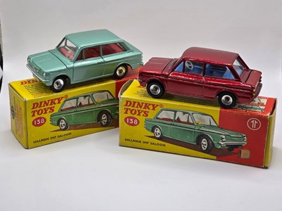 Lot 540 - DINKY - A pair of diecast 138 Hillman Imps...