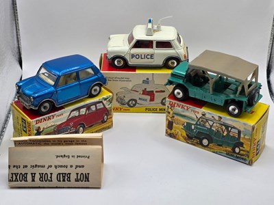 Lot 573 - DINKY - A group of diecast Minis comprising a...