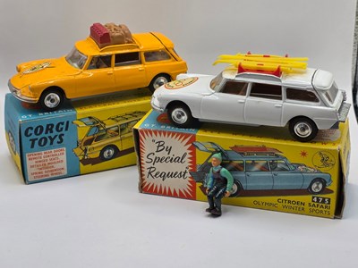 Lot 588 - CORGI - A pair of diecast Citroen Safaris...