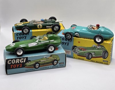 Lot 601 - CORGI - A group of diecast Formula 1 cars...