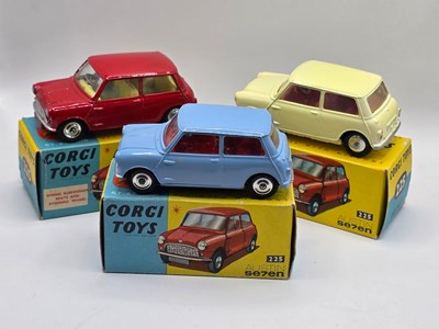 Lot 615 - CORGI - A pair of 225 Austin Seven diecast...