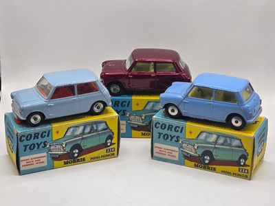 Lot 617 - CORGI - A group of 226 Morris Mini-Minors...