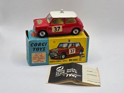 Lot 623 - CORGI 317 Monte Carlo BMC Mini Cooper S with...