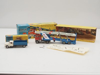 Lot 628 - CORGI - A pair of diecast trucks comprising a...