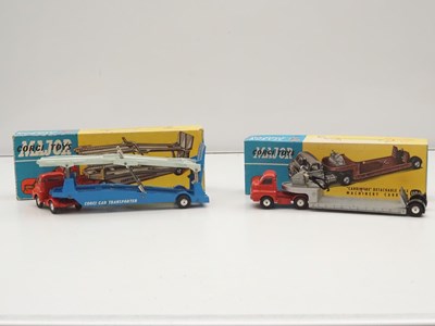 Lot 629 - CORGI - A pair of CORGI MAJOR diecast...