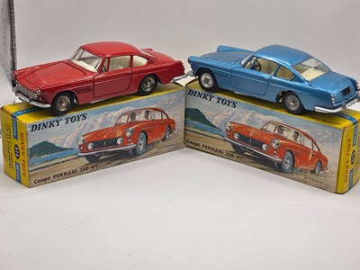 Lot 634 - FRENCH DINKY - A pair of 515 diecast Ferrari...