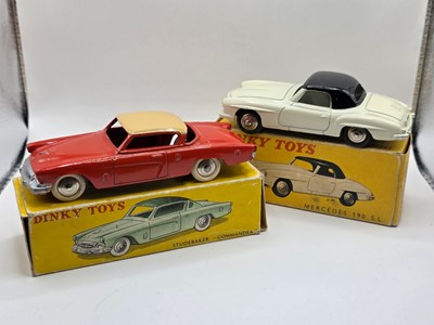 Lot 639 - FRENCH DINKY - A pair of diecast cars...