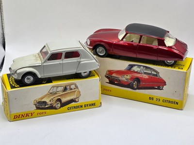 Lot 645 - FRENCH DINKY - A pair of Citroen (Spanish...