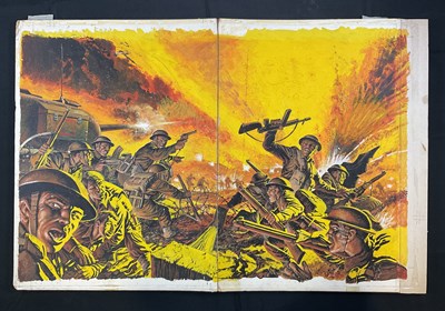 Lot 300 - WAR PICTURE LIBRARY ANNUAL 1976 Original comic...
