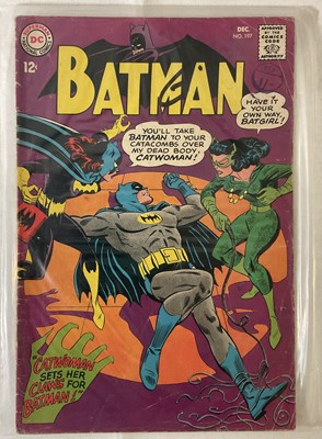 Lot 16 - BATMAN - A mix of Silver / Bronze Age comics...