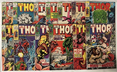 Lot 39 - A group of Silver Age THOR comics #150-153,...