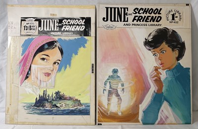 Lot 171 - Original comic book artwork, JUNE AND SCHOOL...