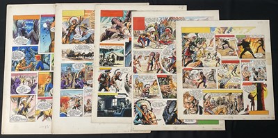 Lot 83 - BLACKBOW THE CHEYENNE - 5 pages of original...