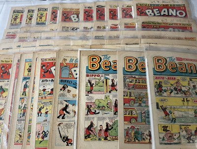 Lot 131 - A collection of c.80 THE BEANO COMICS, ranging...