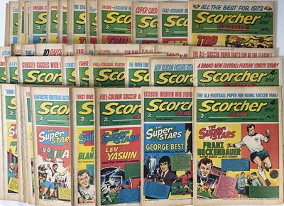 Lot 196 - SCORCHER AND SCORE (1972) British football...