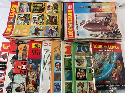 Lot 185 - LOOK AND LEARN COMICS LOT - LOOK AND LEARN...