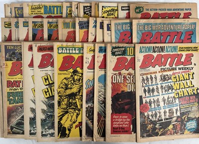 Lot 63 - BATTLE PICTURE WEEKLY (1975) #2-43 consecutive...