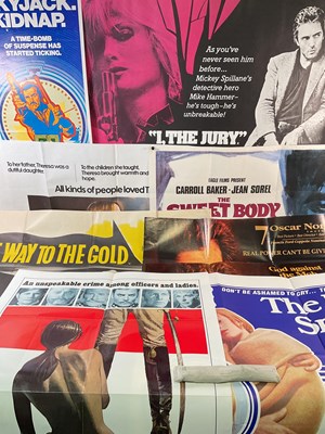 Lot 148 - A group of crime film posters comprising...