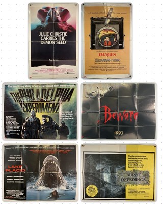 Lot 373 - A small group of Horror film posters...