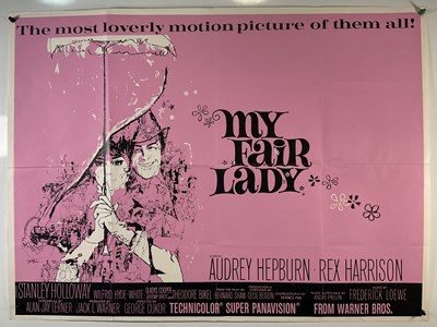 Lot 432 - MY FAIR LADY (1964) UK quad film poster...