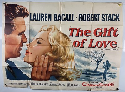 Lot 173 - THE GIFT OF LOVE (1958) UK quad film poster...