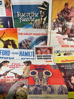 Lot 282 - A batallion of War and Western film posters...