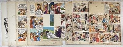 Lot 169 - A portfolio of original comic book art,...