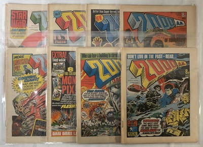 Lot 204 - 2000 AD Prog #3-10 (1977 IPC) British comics...