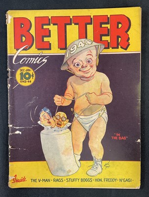 Lot 224 - BETTER COMICS vol. 3 #1 (Dec-Jan 1943 / 44,...