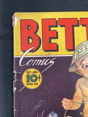 Lot 224 - BETTER COMICS vol. 3 #1 (Dec-Jan 1943 / 44,...