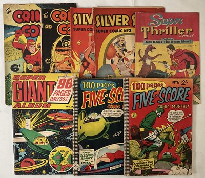 Lot 226 - A group of Australian Golden Age sci-fi comic...
