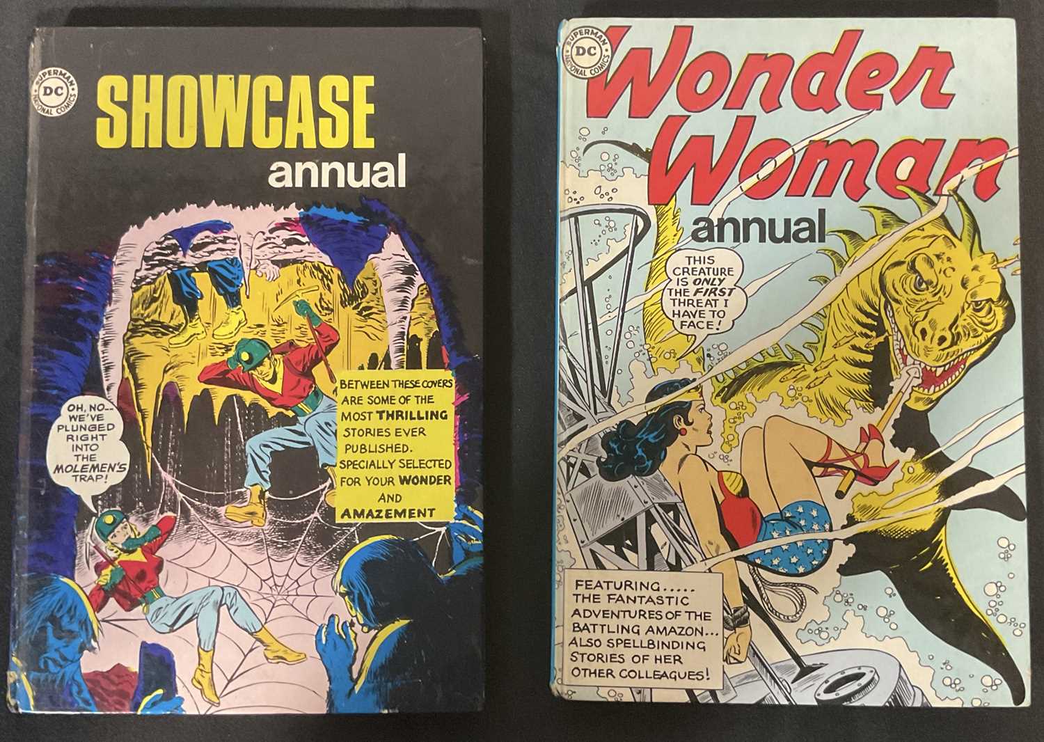Lot 14 - A pair of Thorpe and Porter DC Comic Annuals...
