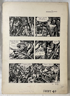 Lot 450 - FRANK BELLAMY - Original comic book art for...