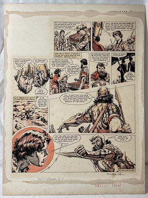 Lot 85 - FRANK BELLAMY - Original comic book art for...