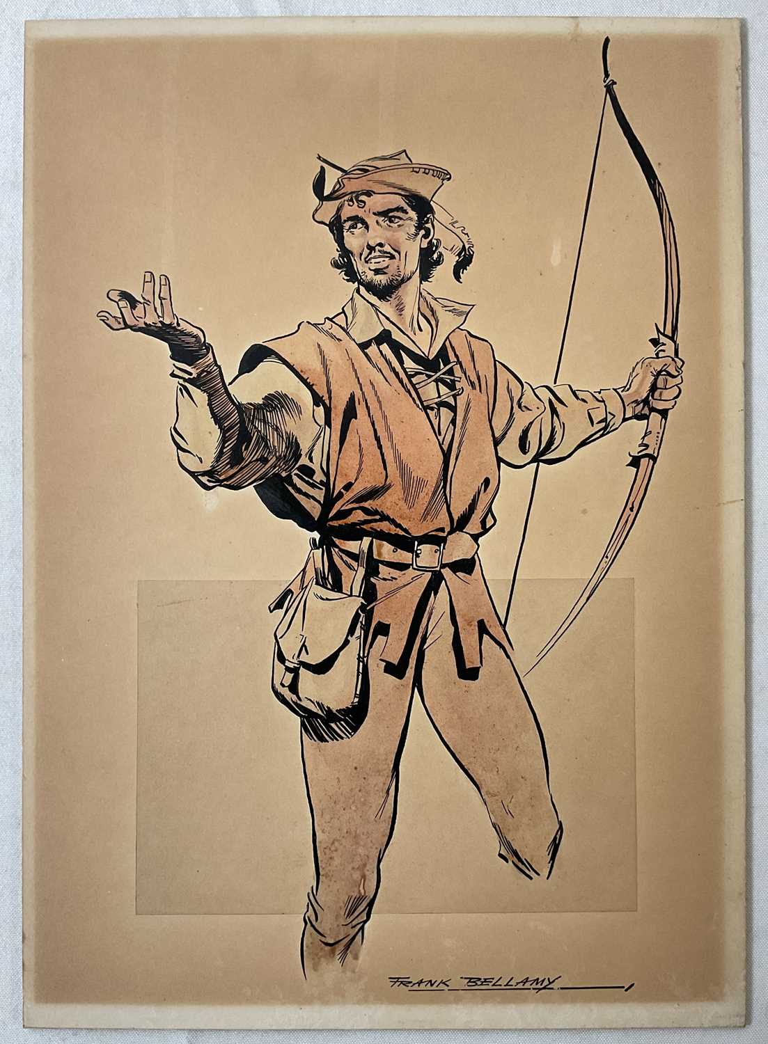 Lot 448 - FRANK BELLAMY - A character study of Robin...