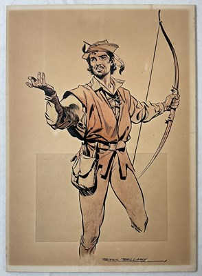 Lot 448 - FRANK BELLAMY - A character study of Robin...