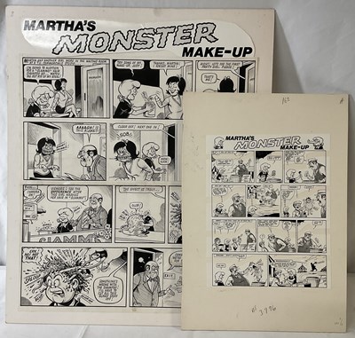 Lot 384 - KEN REID - 2 pages of Original comic book art...