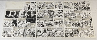 Lot 388 - TIGER AND HURRICANE - 3 Pages of original...