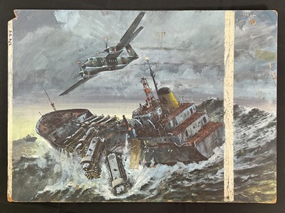 Lot 67 - AIR ACE PICTURE LIBRARY original comic book...