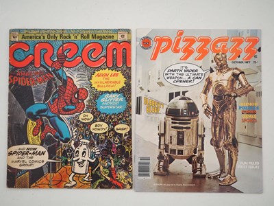 Lot 7 - CREEM VOL.4 #11 + PIZZAZZ MAGAZINE #1 (2 in...