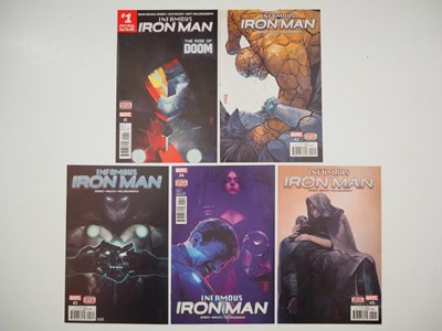 Lot 17 - INFAMOUS IRON MAN #1, 2, 3, 4, 5 (5 in Lot) -...