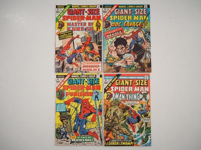 Lot 19 - GIANT-SIZE SPIDER-MAN #2 to 5 ( 4 in Lot) -...