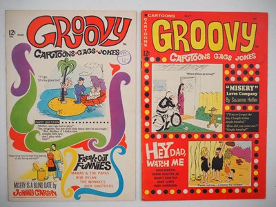 Lot 30 - GROOVY #1 & 2 (2 in Lot) - (1968 - MARVEL) -...